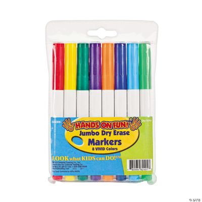 Download 8-Color Bullet Tip Dry Erase Washable Markers - Discontinued