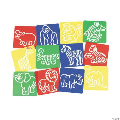 zooming zoo stencils discontinued