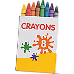 8-Color Crayons - 12 Boxes