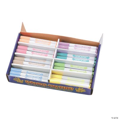8Color Pastel Fabric Markers Classpack 80 pc Discontinued