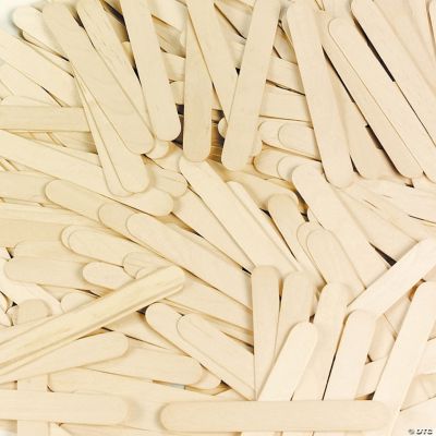 500 Wood Craft Popsicle Sticks