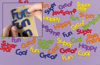 250 Fabulous SelfAdhesive Foam Words Discontinued