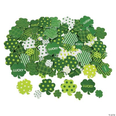Fabulous SelfAdhesive Shamrock Shapes