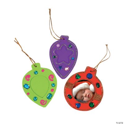 Fantastic Foam Picture Frame Ornaments Discontinued