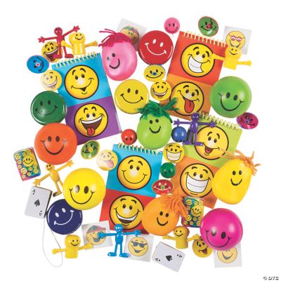 Bulk 50 Pc Smile Face Novelty Assortment Oriental Trading