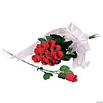 Red Rosebuds with Dew Drops - 12 Pc.
