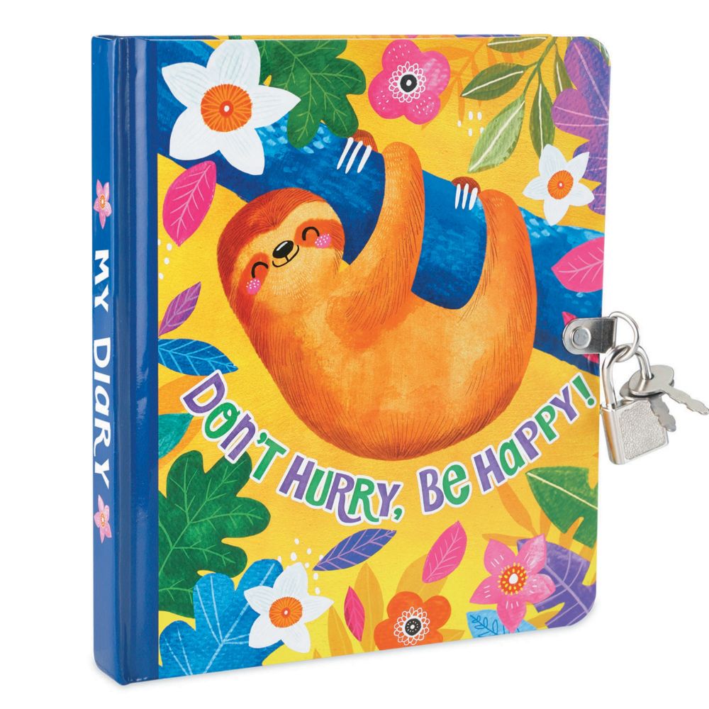 Happy Sloth Diary From MindWare