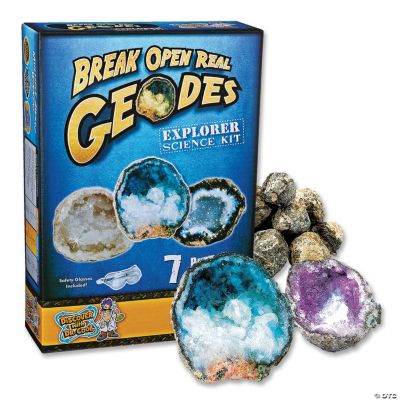geodes open kit break science walmart crack mindware orientaltrading