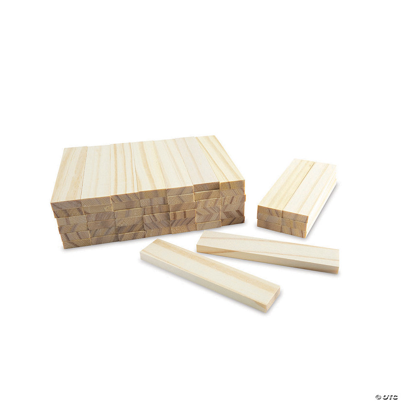 50 Pc Plank Set Mindware Keva Maple 