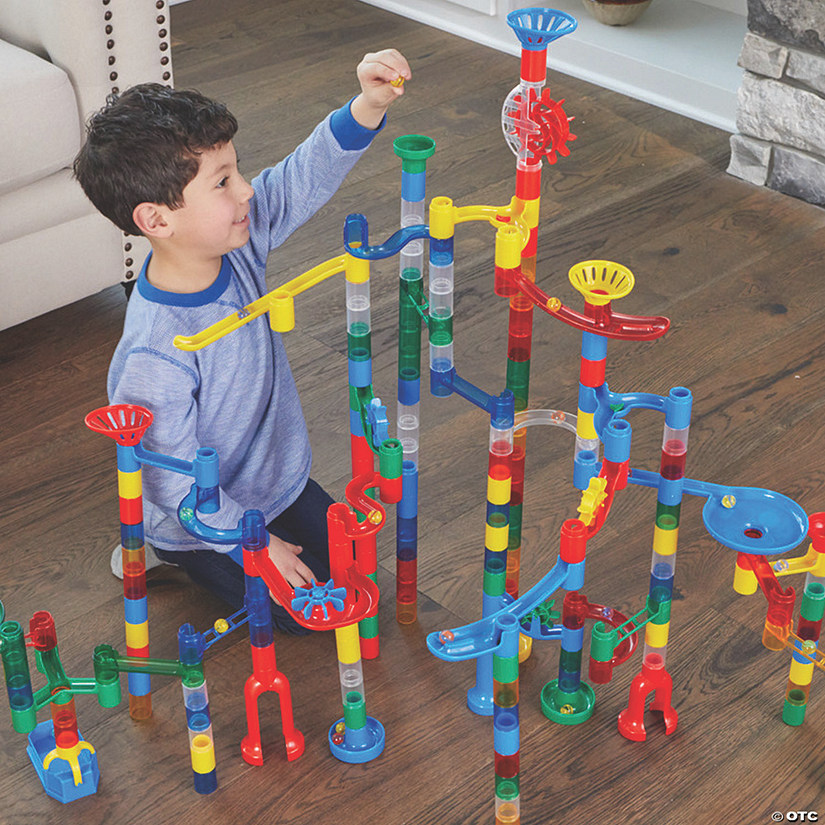 Marble Run 24 Piece Kit an Educational & Entertaining Toy House of Marbles for sale online 