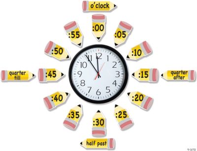 Telling Time Bulletin Board Set Discontinued