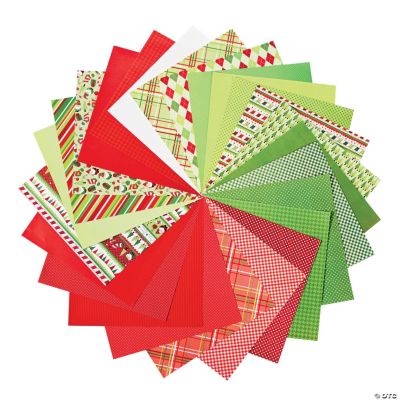 Bright Christmas Scrapbook Paper Pack