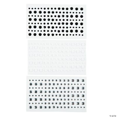 SelfAdhesive Black & White Jewels Discontinued