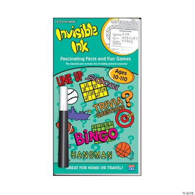 Invisible Ink: Yes & Know Ages 10-100 - Discontinued