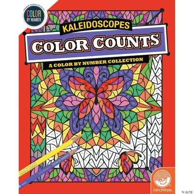 Color by Number Color Counts - Kaleidoscope