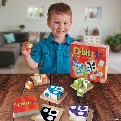 mindware, Toys, Qbitz By Mindware Visual Dexterity Cubed Game Neat And  Complete Excellent