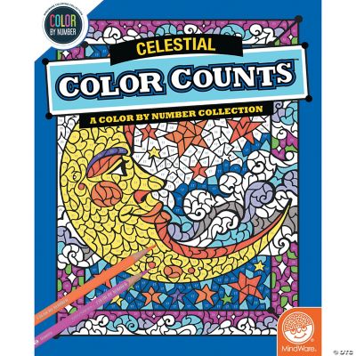 Color by Number Color Counts - Celestial