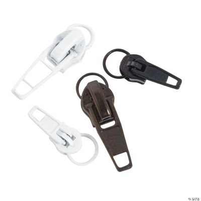 Black & White Zipper Pulls Discontinued