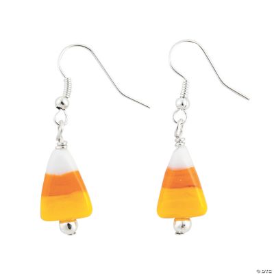 Candy Corn Lampwork Earrings Kit Discontinued