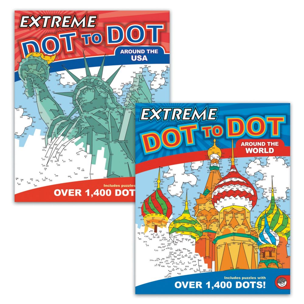 Extreme Dot To Dot: Destinations Set Of 2 From MindWare
