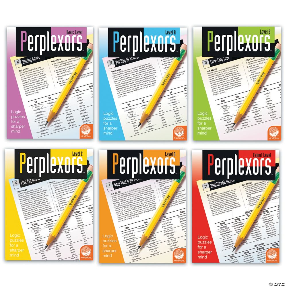 Perplexors: Set Of 6 From MindWare