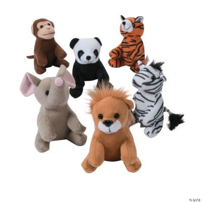 stuffed animal zoo corner