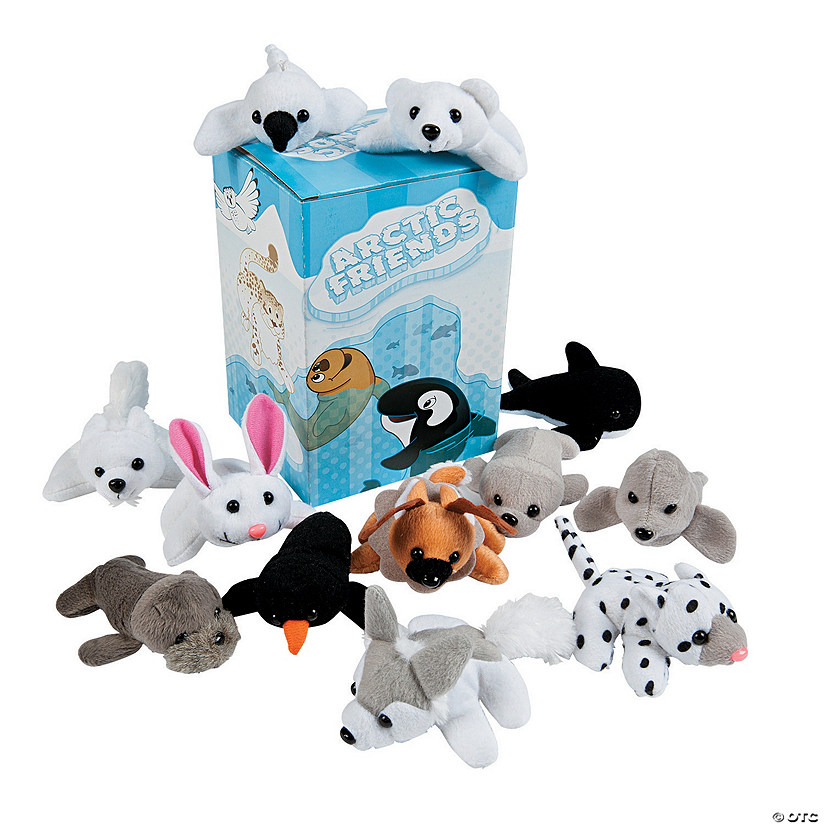 Bulk Mini Arctic Friends Stuffed Animal Assortment - 24 Pc. | Oriental  Trading