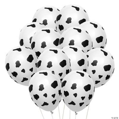 Cow Print 11" Latex Balloons 24 Pc. | Oriental Trading