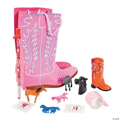 Pink Cowboy Boot PreFilled Goody Bag Discontinued