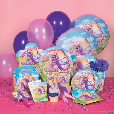 Butterfly 1st Birthday Ultimate Party Pack - Discontinued