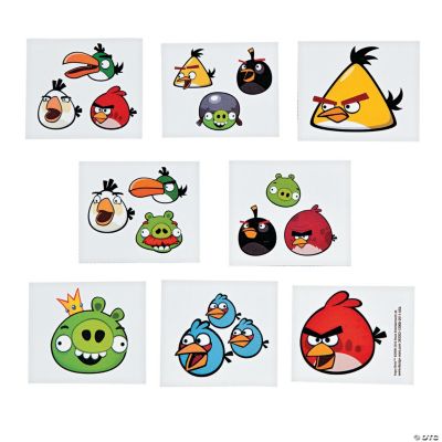 Angry Birds™ Tattoos - Discontinued