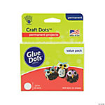 1/2 GlueDots® Clear Adhesive Dots - 600 Pc.