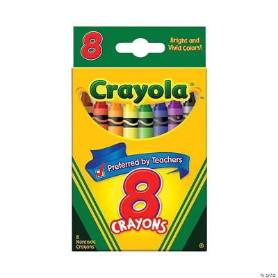 8-Color Crayola® Crayons