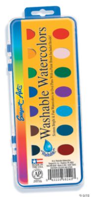 Sargent Art® SemiMoist Washable Assorted Colors Watercolor Paint Set