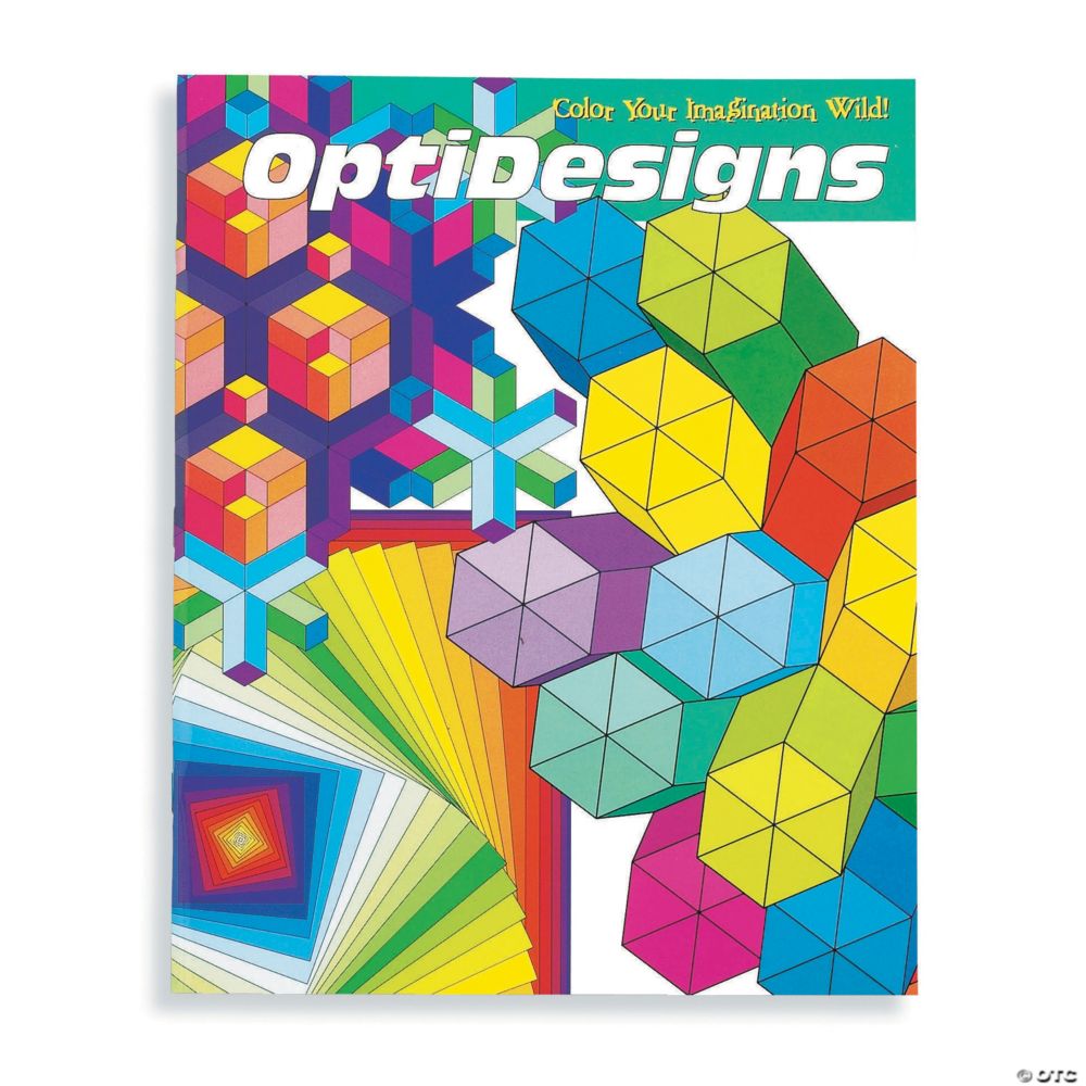 OptiDesigns Coloring Books From MindWare