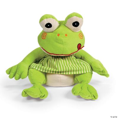 chubby frog plush