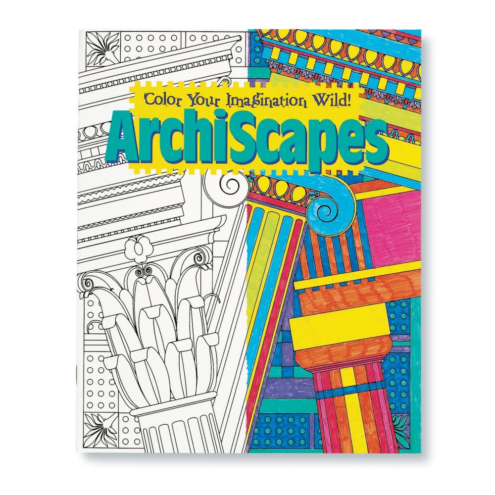 ArchiScapes Coloring Book From MindWare