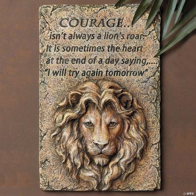 Lion Wall Plaque Discontinued