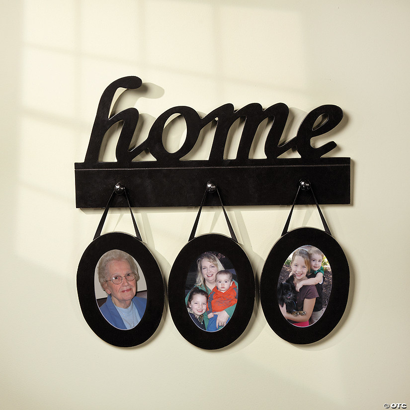 “Home” Wall Decoration with Picture Frames - Discontinued