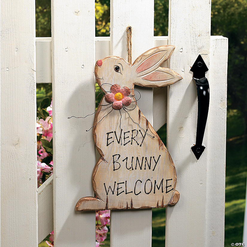 “Every Bunny Welcome” Sign - Discontinued