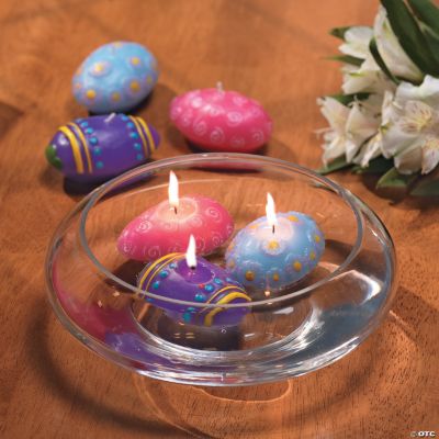Easter Egg Floating Candles Discontinued