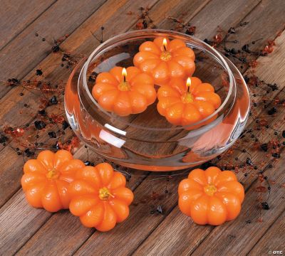 Floating Pumpkin Candles - Discontinued