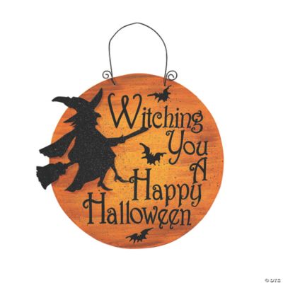 “Witching You A Happy Halloween” Sign Discontinued