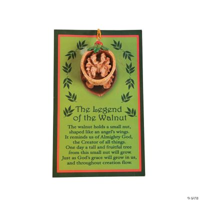 “The Legend of the Walnut” Ornaments with Card - Discontinued