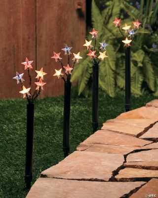 Fireworks Yard Stakes Party Lights - Discontinued