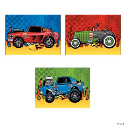 Race Car Sticker Scenes