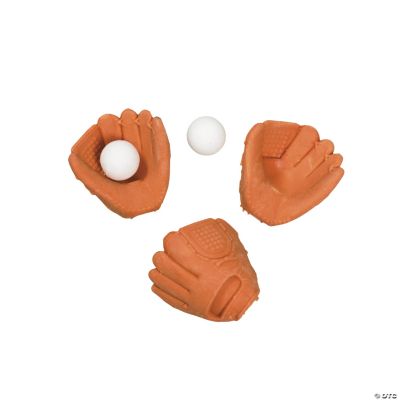 Baseball Glove & Ball Erasers Discontinued