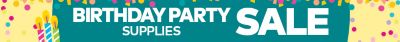 Birthday Party Supplies Sale