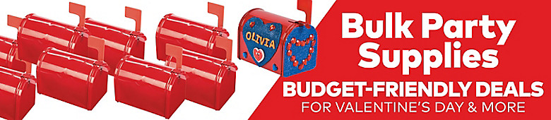 Bulk Party Supplies - Budget-Friendly Deals for Valentine's Day and More