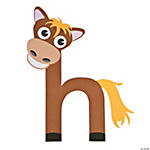 “H Is For Horse” Letter H Craft Kit